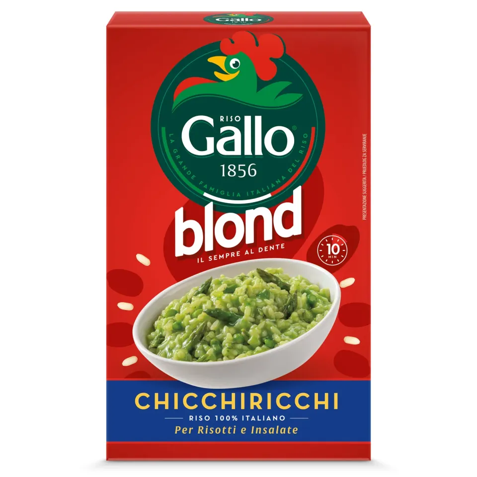 Riso Gallo Blond Chicchiricchi parboiled ris stor