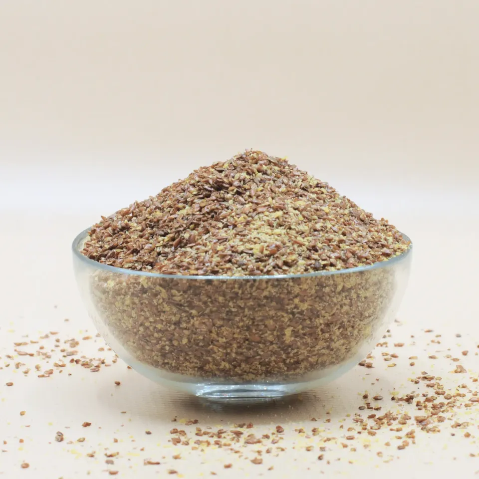 Natessen Mother Earth linfrø knust rå øko 5 kg mild