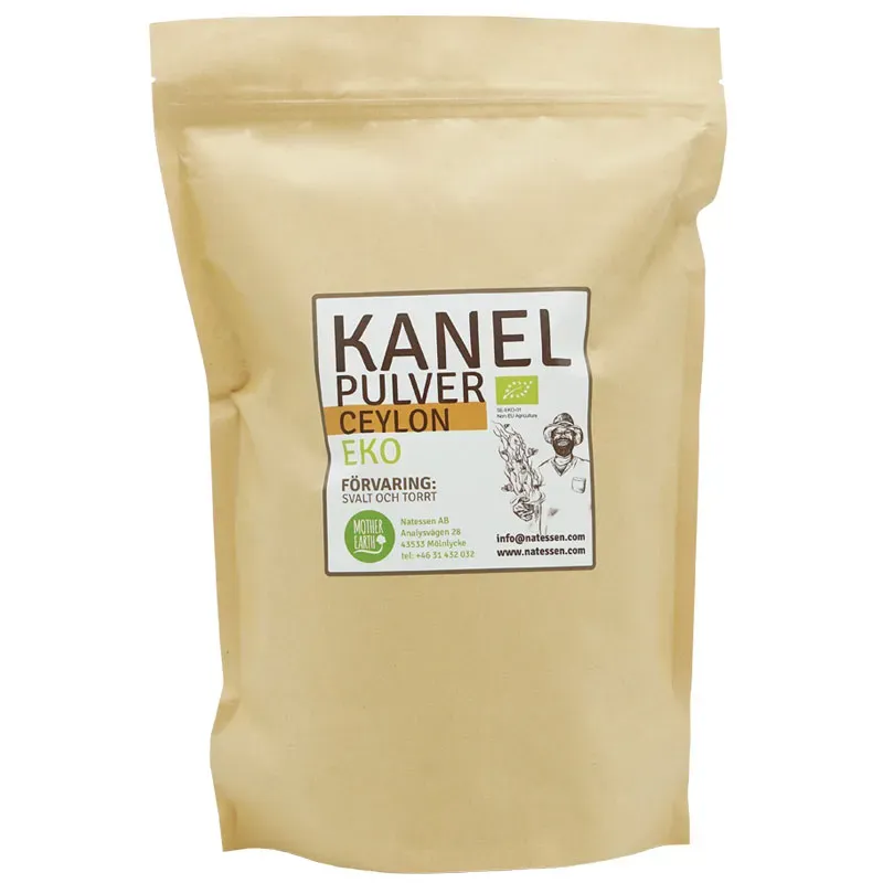 Natessen Mother Earth kanel ceylon øko malt storpack